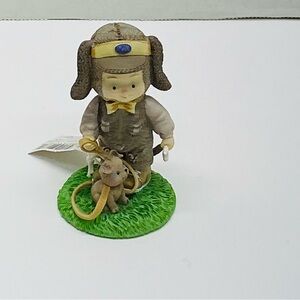 Russ Paddywhack Lane Joshua The Puppy Figurine Little Boy & His Dog Home Decor